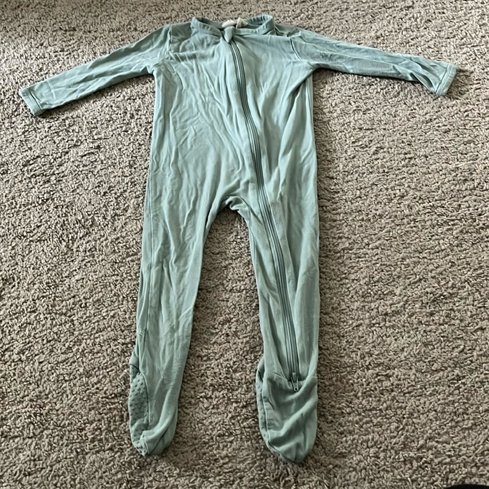 Kyte BABY Green Kids One Piece Footie